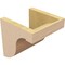 Ekena Millwork 8"W x 8"D x 8"H Wide Del Monte Rough Cedar Woodgrain TimberThane Corbel, Primed Tan CORUR08X08X08DELRCPR - alternate 2